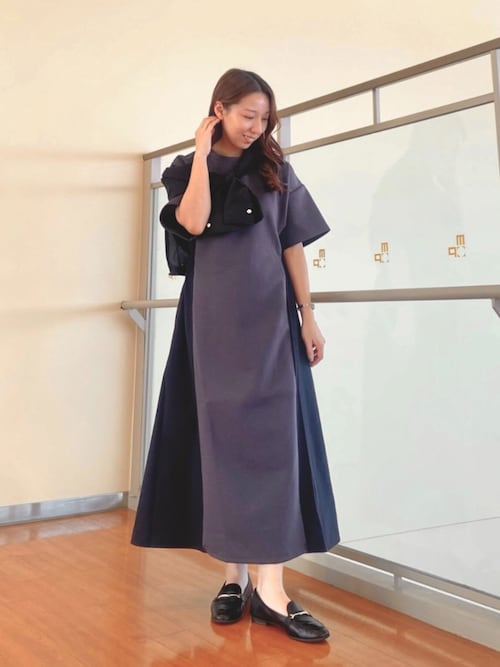 レトロ　nicole original 透け感ワンピース　ブルー　9号 NICOLE white ワンピース ロングジレワンピース : ZOZOTOWN