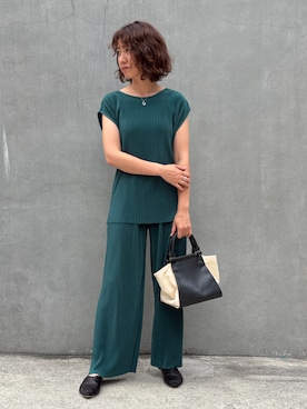 NICOLE whiteさん（レディース・164cm）の夏コーディネート