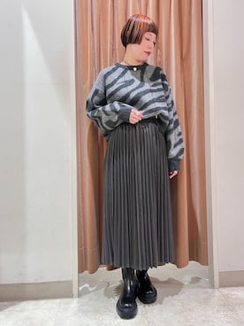 NICOLE whiteさん（レディース・157cm）の秋コーディネート