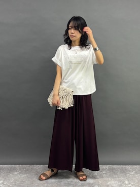 NICOLE whiteさん（レディース・167cm）の春コーディネート