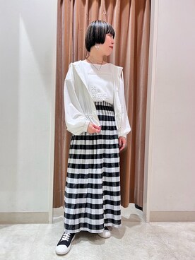 NICOLE whiteさん（レディース・157cm）の夏コーディネート