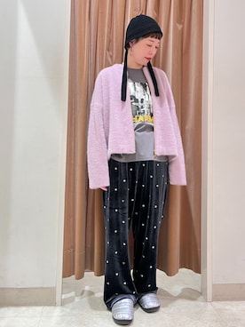 NICOLE whiteさん（レディース・157cm）の冬コーディネート