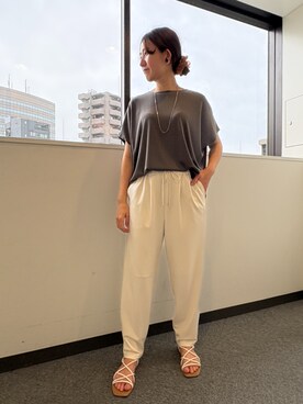 NICOLE whiteさん（レディース・165cm）の夏コーディネート