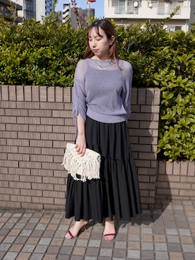 NICOLE whiteさん（レディース・163cm）の春コーディネート