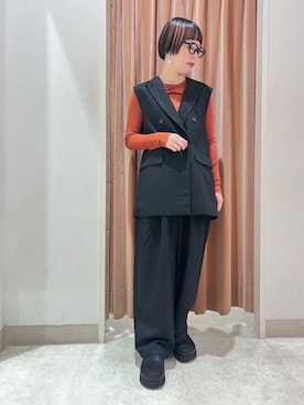 NICOLE whiteさん（レディース・157cm）の秋コーディネート