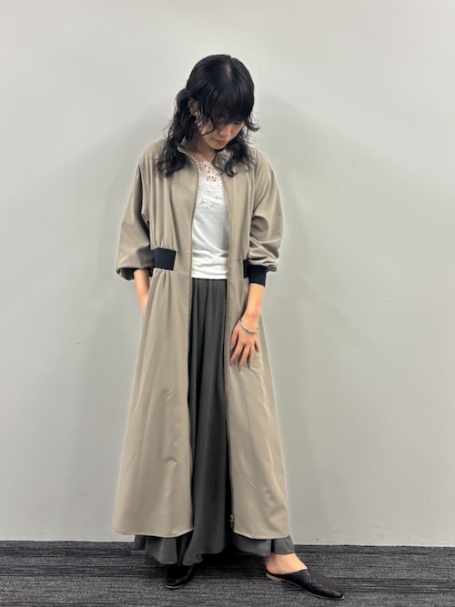 2WAYレースタンクトップ（タンクトップ）｜NICOLE white（ニコル