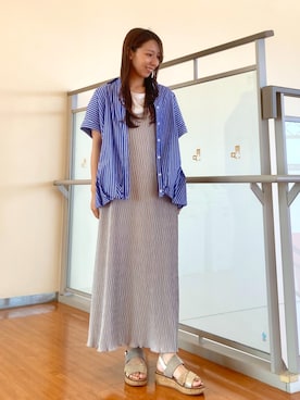 「セットアイテム」｜NICOLE whiteさん（レディース・152cm）の夏コーディネート