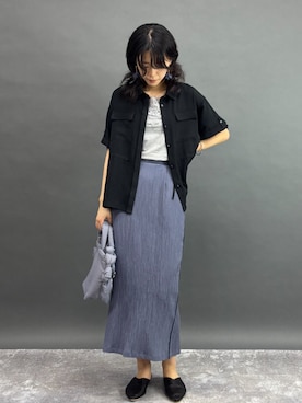 NICOLE whiteさん（レディース・167cm）の夏コーディネート