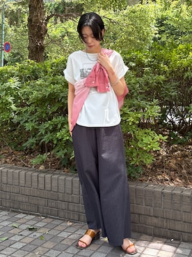 NICOLE whiteさん（レディース・167cm）の夏コーディネート
