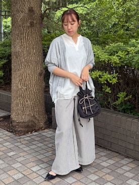 NICOLE whiteさん（レディース・162cm）の夏コーディネート