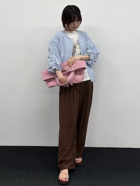 NICOLE whiteさん（レディース・160cm）の春コーディネート