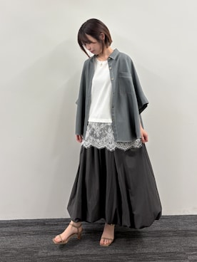 NICOLE whiteさん（レディース・160cm）の夏コーディネート