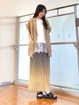 NICOLE whiteさん(レディース・152cm)の夏コーディネート