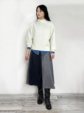 NICOLE whiteさん（レディース・172cm）の秋コーディネート