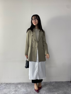 NICOLE whiteさん（レディース・163cm）の秋コーディネート