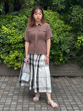 NICOLE whiteさん(レディース・162cm)の夏コーディネート