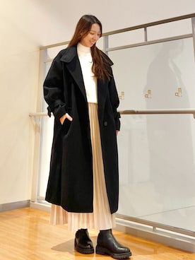 NICOLE whiteさん（レディース・152cm）の冬コーディネート