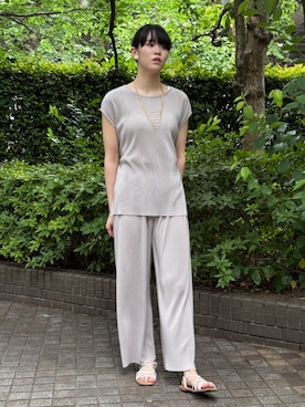 NICOLE whiteさん（レディース・172cm）の夏コーディネート