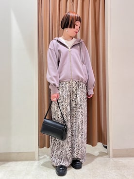 NICOLE whiteさん（レディース・157cm）の春コーディネート