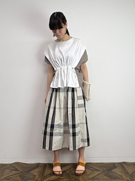 NICOLE whiteさん(レディース・172cm)の夏コーディネート