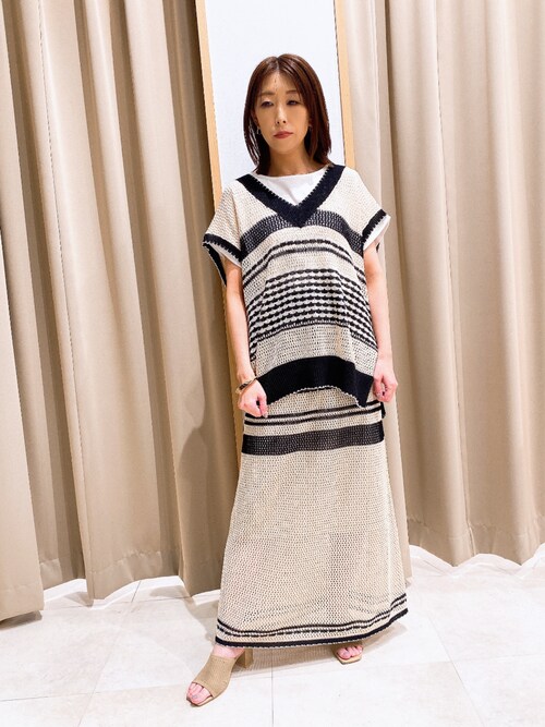 セール】ペプラムニットスカート（スカート）｜NICOLE white（ニコル