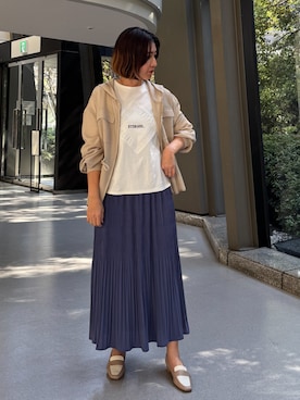 「NICOLE white（ニコルホワイト）のアイテム」を使った、NICOLE whiteさん（レディース・164cm）の春コーディネート