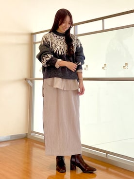 NICOLE whiteさん（レディース・152cm）の秋コーディネート