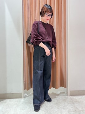 NICOLE whiteさん（レディース・158cm）の秋コーディネート