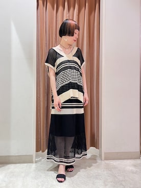 NICOLE whiteさん（レディース・157cm）の夏コーディネート