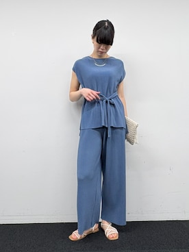 NICOLE whiteさん（レディース・172cm）の夏コーディネート