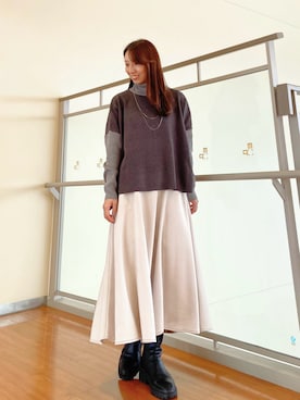 NICOLE whiteさん（レディース・152cm）の冬コーディネート