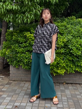 NICOLE whiteさん（レディース・162cm）の夏コーディネート