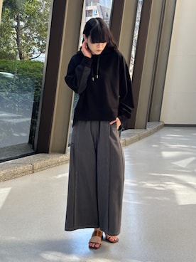 「NICOLE white（ニコルホワイト）のアイテム」を使った、NICOLE whiteさん（レディース・172cm）の春コーディネート