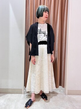 NICOLE whiteさん（レディース・157cm）の夏コーディネート