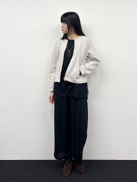 NICOLE whiteさん(レディース・172cm)の秋コーディネート