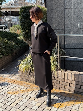 NICOLE whiteさん（レディース・164cm）の冬コーディネート