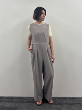 「NICOLE white（ニコルホワイト）のアイテム」を使った、NICOLE whiteさん（レディース・164cm）の春コーディネート