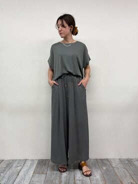 「大人ファッション」｜NICOLE whiteさん（レディース・164cm）の春コーディネート