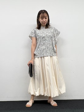 NICOLE whiteさん（レディース・162cm）の夏コーディネート