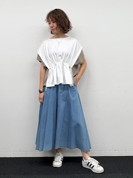 NICOLE whiteさん(レディース・164cm)の春コーディネート