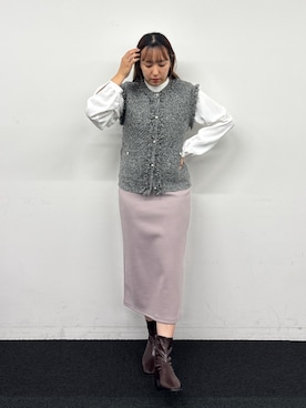 「セットアイテム」｜NICOLE whiteさん（レディース・162cm）の秋コーディネート