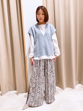 NICOLE whiteさん（レディース・152cm）の春コーディネート