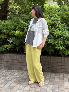 NICOLE whiteさん（レディース・158cm）の夏コーディネート