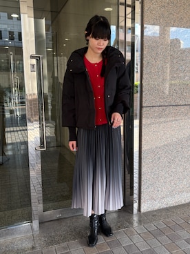 NICOLE whiteさん（レディース・172cm）の秋コーディネート