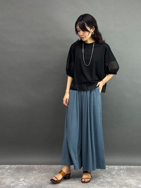 NICOLE whiteさん（レディース・167cm）の夏コーディネート