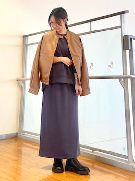 NICOLE whiteさん（レディース・152cm）の冬コーディネート