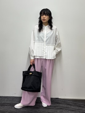 NICOLE whiteさん（レディース・167cm）の春コーディネート