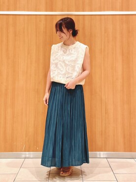 NICOLE whiteさん（レディース・152cm）の夏コーディネート