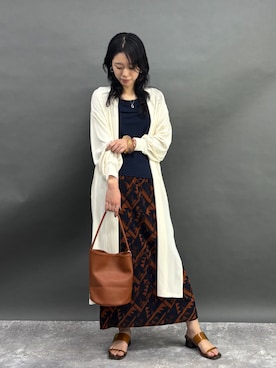 NICOLE whiteさん（レディース・167cm）の春コーディネート