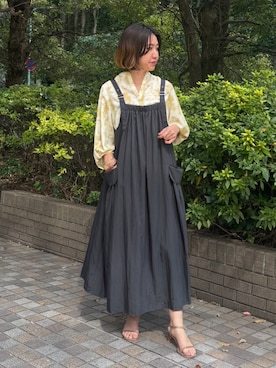 「NICOLE white（ニコルホワイト）のアイテム」を使った、NICOLE whiteさん（レディース・164cm）の春コーディネート